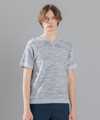 FANTASTICS　ニットシャツ シャイニースラブブークレ ニットTシャツ
