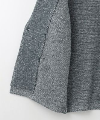 【キングサイズ・イタリア糸使用】コットンリリヤーン　ニット　ジャケット（ＫＲＪＫＧＳ００５０）