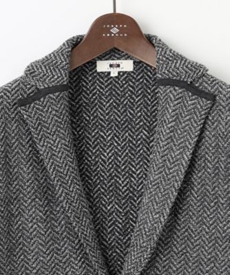 【キングサイズ・軽量／イージーケア】　ＫＡＲＬ　ＫＡＲＬ×モール使用　軽量ニットジャケット（ＫＲＪＫＳＷ０３０３）