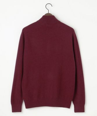 【キングサイズ】カシミヤブレンド　ハイネック　ＺＩＰ　プルオーバーニット（ＫＲＪＫＳＷ０４０２）