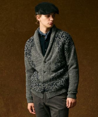 インポート素材／ソフトな肌触り／軽量】MOUSSE ペーズリー柄