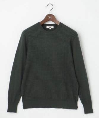 ＜JOSEPH ABBOUD (Men) ＞【新色追加】チクチクしない　ＳＮＯＷＹクルーネックニット（ＫＲＪＬＮＷ０３０１）