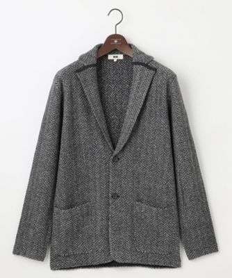 【軽量／イージーケア】　ＫＡＲＬ　ＫＡＲＬ×モール使用　軽量ニットジャケット（ＫＲＪＬＳＷ０３０３）