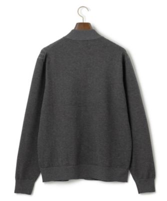 【ストレッチ性　／　イージーケア】【ＦＬＥＸ　ＹＡＲＮ】ケーブルニットブルゾン型カーディガン（ＫＲＯＶＣＷ０２０８）