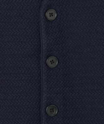 ハイツイストヘリンボン　ニットベスト（ＫＲＯＶＧＭ０１０２）