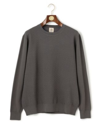 ＜J.PRESS (Men)＞【ストレッチ　／　イージーケア】【ＦＬＥＸ　ＹＡＲＮ】クルーネック　ニット（ＫＲＯＶＧＷ０２０５）
