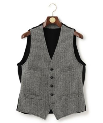 ＜J.PRESS (Men)＞【ＬＯＶＡＴ　ＴＷＥＥＤ　】サドルベスト（ＫＲＯＶＮＷ０４０３）