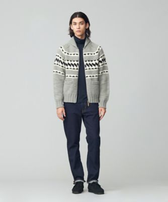 ローゲージスラブ カウチンセーター（KROVSA0100