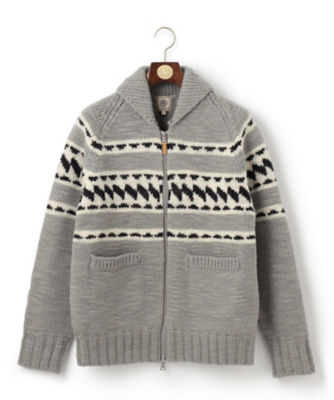 ローゲージスラブ カウチンセーター（KROVSA0100