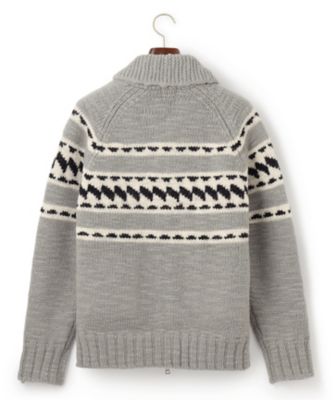 ローゲージスラブ カウチンセーター（KROVSA0100） | J