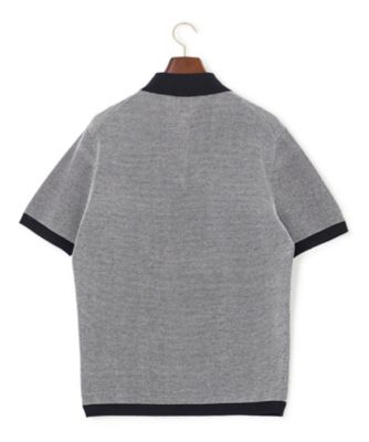 【ＨＹＢＲＩＤ　ＬＩＮＥＮ】ニットポロシャツ（ＫＲＯＶＳＭ０４０３）