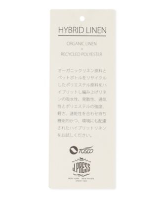 【ＨＹＢＲＩＤ　ＬＩＮＥＮ】ニットポロシャツ（ＫＲＯＶＳＭ０４０３）