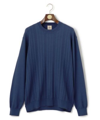 【ＫＩＮＧ　ＳＩＺＥ】【ストレッチ性　／　イージーケア】【ＦＬＥＸ　ＹＡＲＮ】クルーネックニット（ＫＲＯＸＣＷ０２０５）