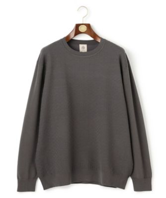 ＜J.PRESS (Men)＞【ＫＩＮＧ　ＳＩＺＥ】【ＦＬＥＸ　ＹＡＲＮ】クルーネック　ニット（ＫＲＯＸＧＷ０２０５）