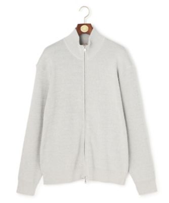 ＜J.PRESS (Men)＞【ＫＩＮＧ　ＳＩＺＥ】ギマコットンフルジップ　カーディガン（ＫＲＯＸＬＳ０２０２）