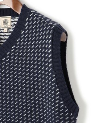 KING SIZE】バーズアイ ニットベスト（KROXSW0420