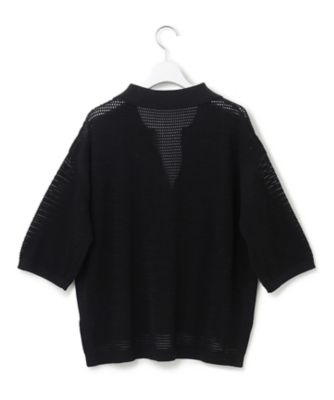 【ＳＬＯＷ／一部店舗限定】コットンコードメッシュ　ニット（ＫＲＳ１ＣＭ０９３０）