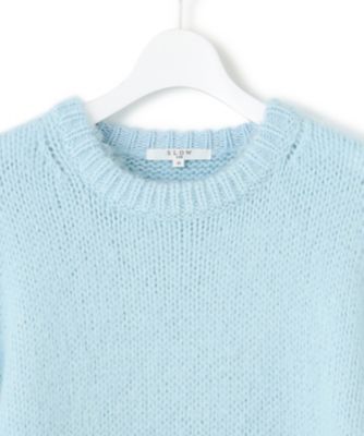 SLOW／一部店舗限定】チャンキーモヘヤ ニット