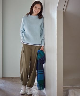 【ＳＬＯＷ／一部店舗限定】ウールナイロン　ニット（ＫＲＳ１ＳＷ０９５４）