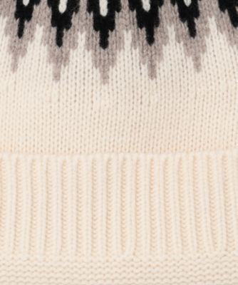 【ＳＬＯＷ／一部店舗限定】ノルディック　プルオーバー　ニット（ＫＲＳ２ＣＷ０９５５）