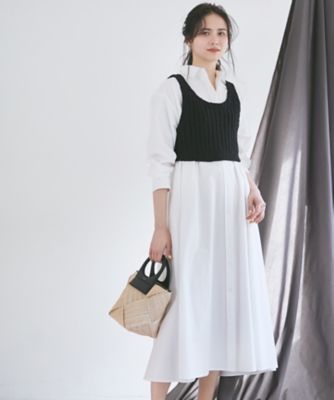 【ＳＬＯＷ／一部店舗限定】リボンヤーン　ニット　ビスチェ（ＫＲＳ２ＧＭ０９３１）