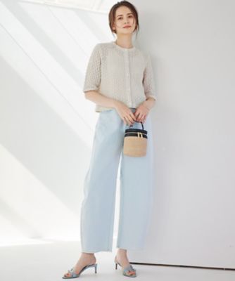 SLOW／一部店舗限定】レーシー カーディガン