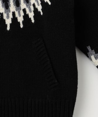 SLOW／一部店舗限定】ノルディック ニット カーディガン