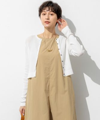 ＜23区 (Women)＞【ＳＬＯＷ／一部店舗限定】シアーサマー　リブ　カーディガン（ＫＲＳＷＧＭ０９６１）
