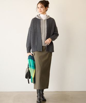 SLOW／一部店舗限定】チャンキー カーディガン