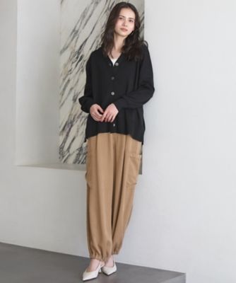 SLOW／一部店舗限定】コットンポリエステル カーディガン