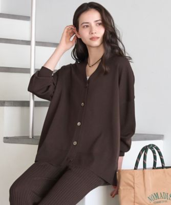 美品★ドゥーズィエムクラス★シルクコットンカーディガン ブラウン Deuxieme Classe（ドゥーズィエムクラス）の「追加 Silk Cotton