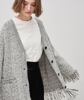 ＜uncrave (Women)＞ツイードニット　ジャケット（ＫＲＵＶＧＷ０５０７）