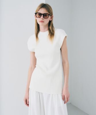 ＜uncrave (Women)＞スムースニット　２ＷＡＹジレ（ＫＲＵＶＬＳ０３０２）