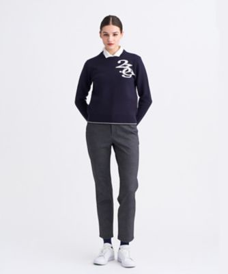 WOMEN】ロゴグラフィックもちもちニット（KRVLGW0534