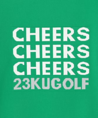 軽量さが自慢！【ＷＯＭＥＮ】ＣＨＥＥＲＳ　ロゴニット（ＫＲＶＬＳＳ０３０４）