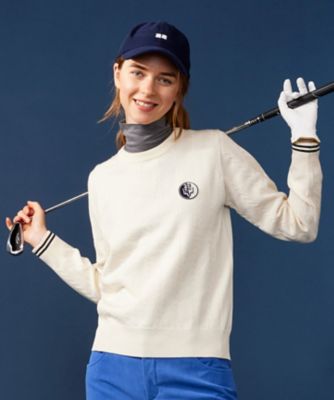 ＜23区GOLF＞【ＷＯＭＥＮ】【洗える】ストレッチカラー　ニット（ＫＲＶＬＳＷ０４０４）