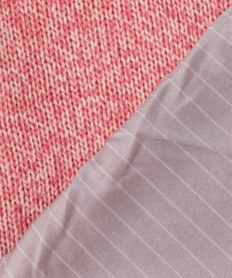 【ＷＯＭＥＮ】【蓄熱裏地付き】ウールブレンド　クルーネック　ニット（ＫＲＶＬＳＷ０５１４）