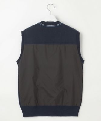 【ＭＥＮ】【ウォッシャブル】コットンブレンドニットベスト（ＫＲＶＴＣＡ０３０５）