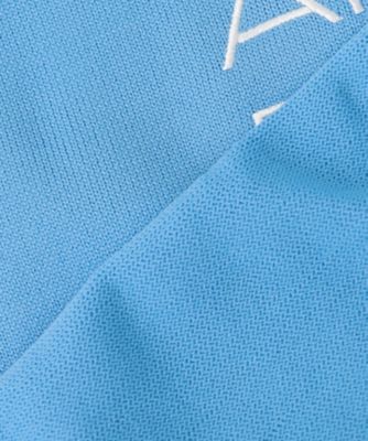 【ＭＥＮ】【ウォッシャブル】ロゴインターシャ　ポリエステルニット（ＫＲＶＴＣＳ０２０１）