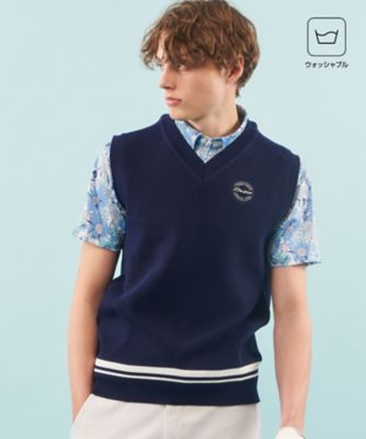 【ＭＥＮ】【ウォッシャブル】ニット ベスト（ＫＲＶＴＣＳ０３０５） | 23区GOLF/ニジュウサンクゴルフ |  三越伊勢丹オンラインストア・通販【公式】