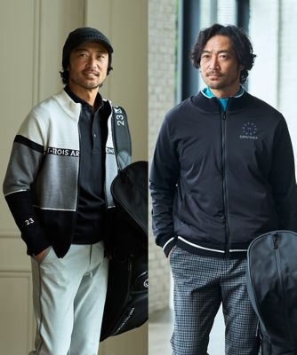 23区GOLF/ニジュウサンクゴルフ 【MEN】リバーシブルニットブルゾン(KRVTCW0501)