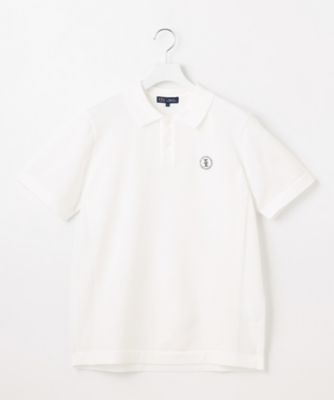 【ＭＥＮ】【ウォッシャブル】ニットで表現した大人な一枚　通気性抜群でムレにくい　ニット　ポロシャツ　（ＫＲＶＴＧＳ０３０５）