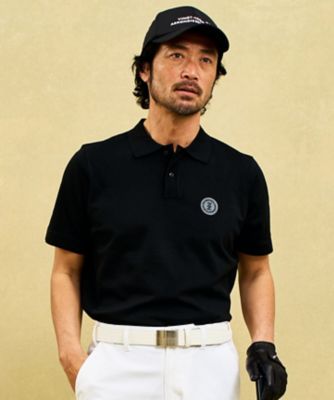 【ＭＥＮ】【ウォッシャブル】ニットで表現した大人な一枚　通気性抜群でムレにくい　ニット　ポロシャツ　（ＫＲＶＴＧＳ０３０５）