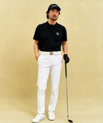【ＭＥＮ】【ウォッシャブル】ニットで表現した大人な一枚　通気性抜群でムレにくい　ニット　ポロシャツ　（ＫＲＶＴＧＳ０３０５）