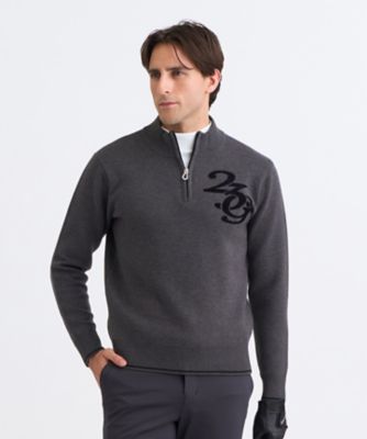 MEN】ロゴグラフィックもちもちニット（KRVTGW0521