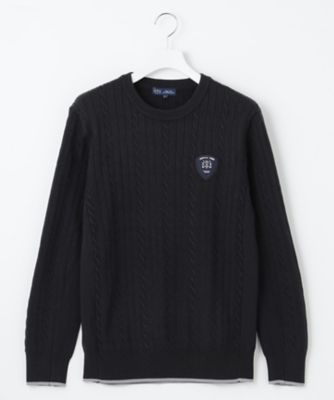 【ＭＥＮ】【ウォッシャブル】ストレッチ　カラーニット（ＫＲＶＴＳＷ０４０１）
