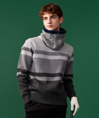 23区GOLF/ニジュウサンクゴルフ 【MEN】【洗える】カラーブロック 裏付き ニット(KRVTSW0521)