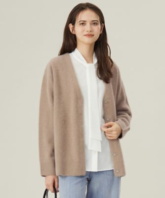 ＜自由区 S (Women/小さいサイズ)＞フォックスウール　カーディガン（ＫＲＷ７ＧＳ００５６）