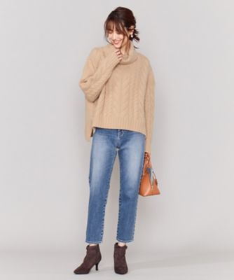 エアウールミックスケーブル タートルネックニット ｋｒｗｌｋｗ０５５４ 三越伊勢丹オンラインストア 公式