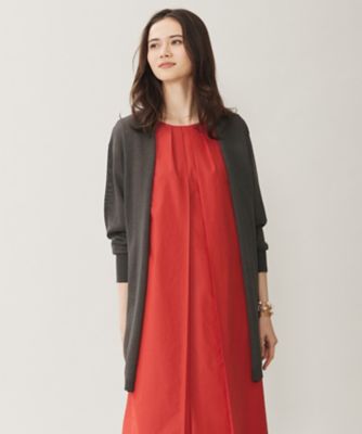 ＜自由区 (Women)＞【洗える】ペーパーブレンドロング　カーディガン（ＫＲＷＭＣＭ０５５１）